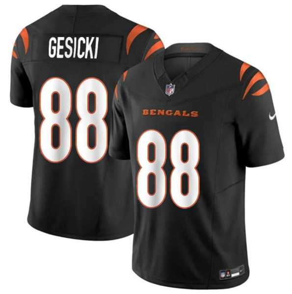 Youth Cincinnati Bengals #88 Mike Gesicki Black 2024 F.U.S.E. Vapor Untouchable Limited Stitched Jersey Dzhi->youth nfl jersey->Youth Jersey